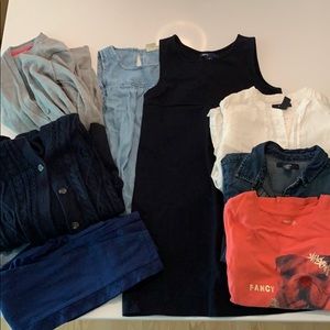 Girls 8/9 GAP LOT! Long sleeves, dress, leggings